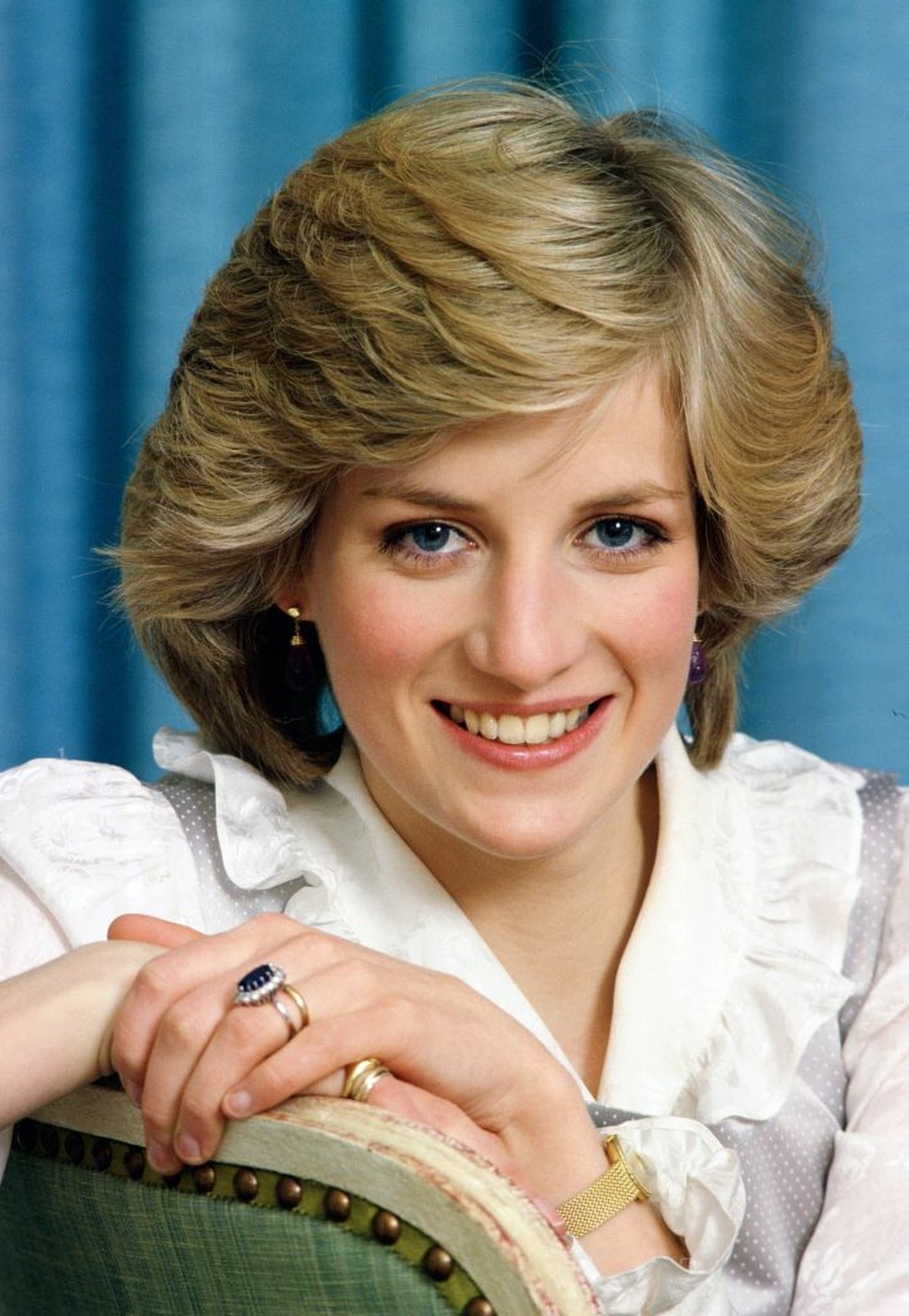 Anel de noivado da Diana — Foto: Getty Images