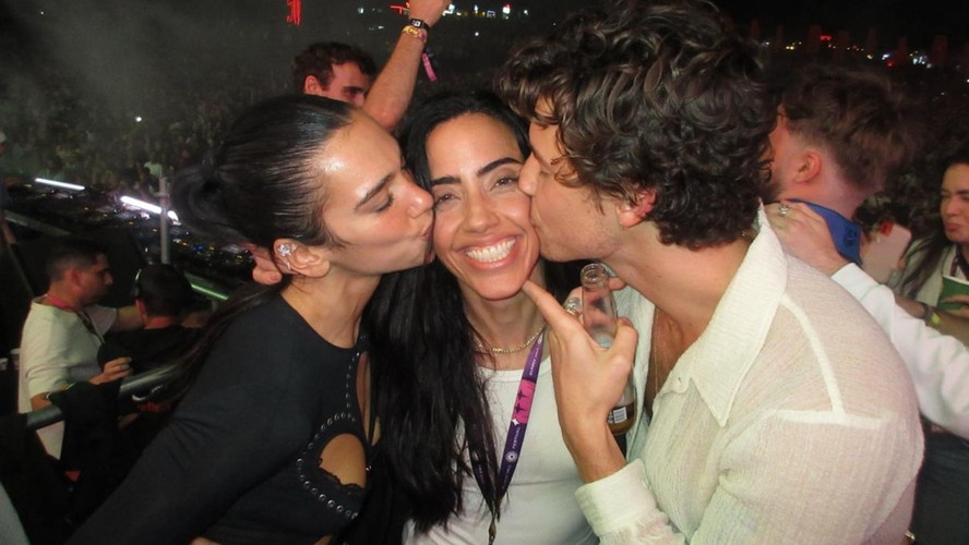 Produtora de Dua Lipa e Shawn Mendes entrega bastidores de roteiro dos artistas no Brasil