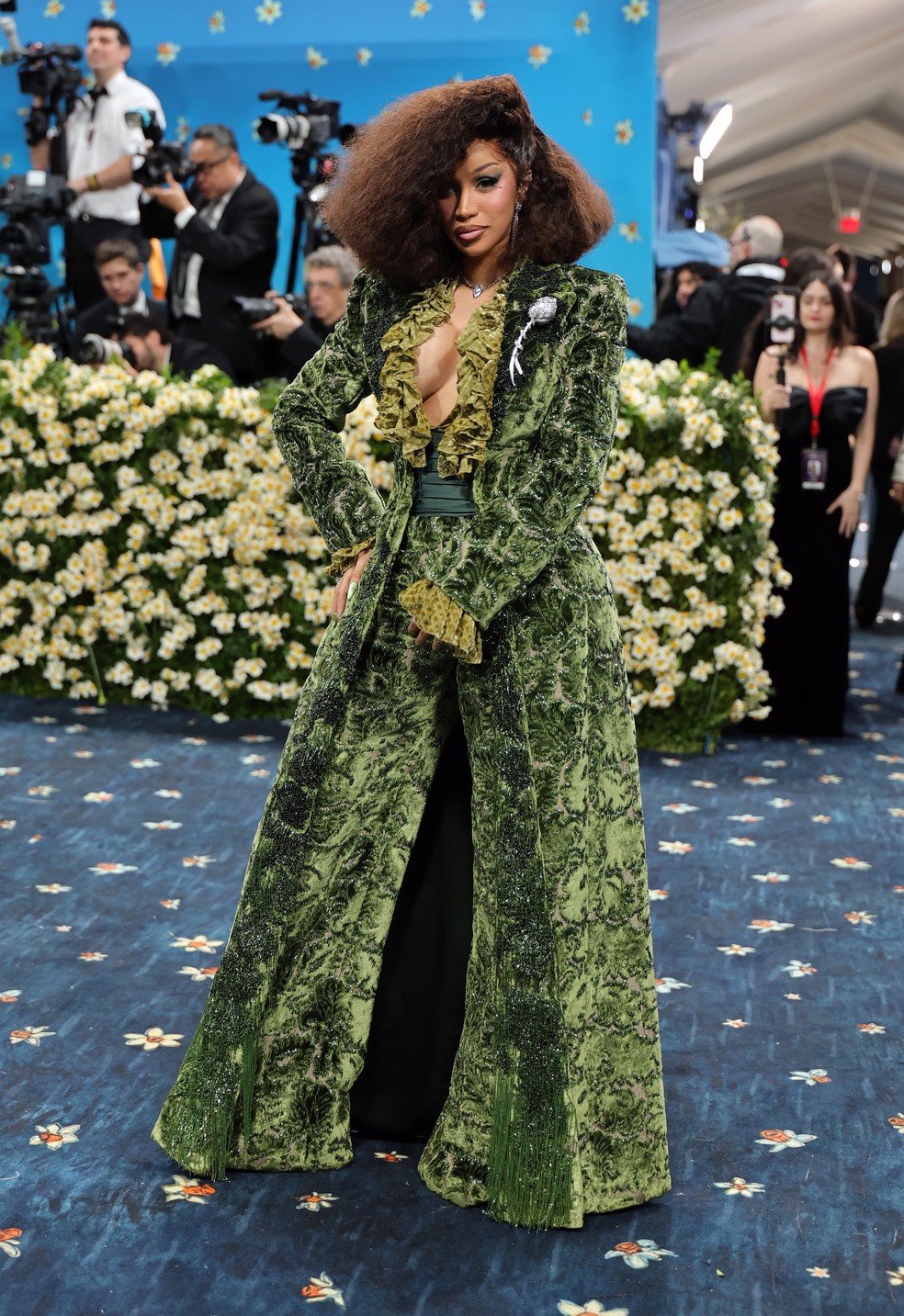Cardi B no Met Gala 2025 — Foto: Getty Images