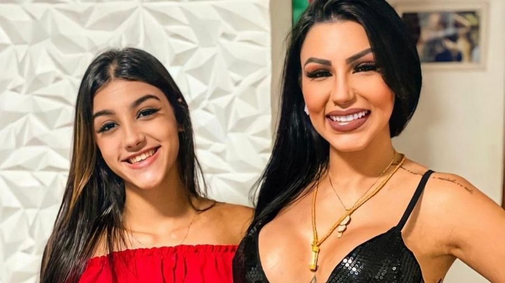 Jenny Miranda e Bia Miranda brigaram em 2023 — Foto: Reprodução/Instagram