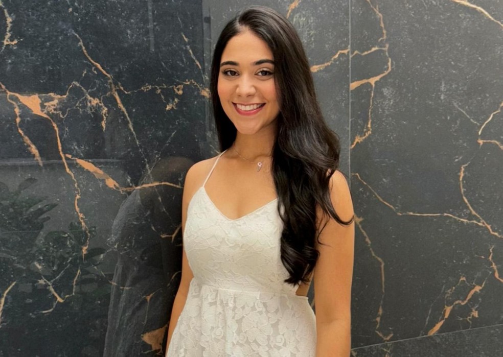 Samille Leão Malta foi a única aluna de escola pública a tirar mil no Enem em 2024 — Foto: Reprodução/ Instagram
