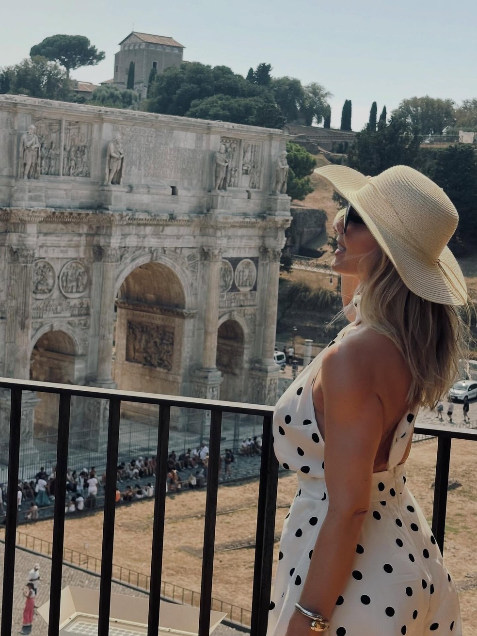 Sheila Mello se despede de Roma — Foto: Reprodução/Instagram