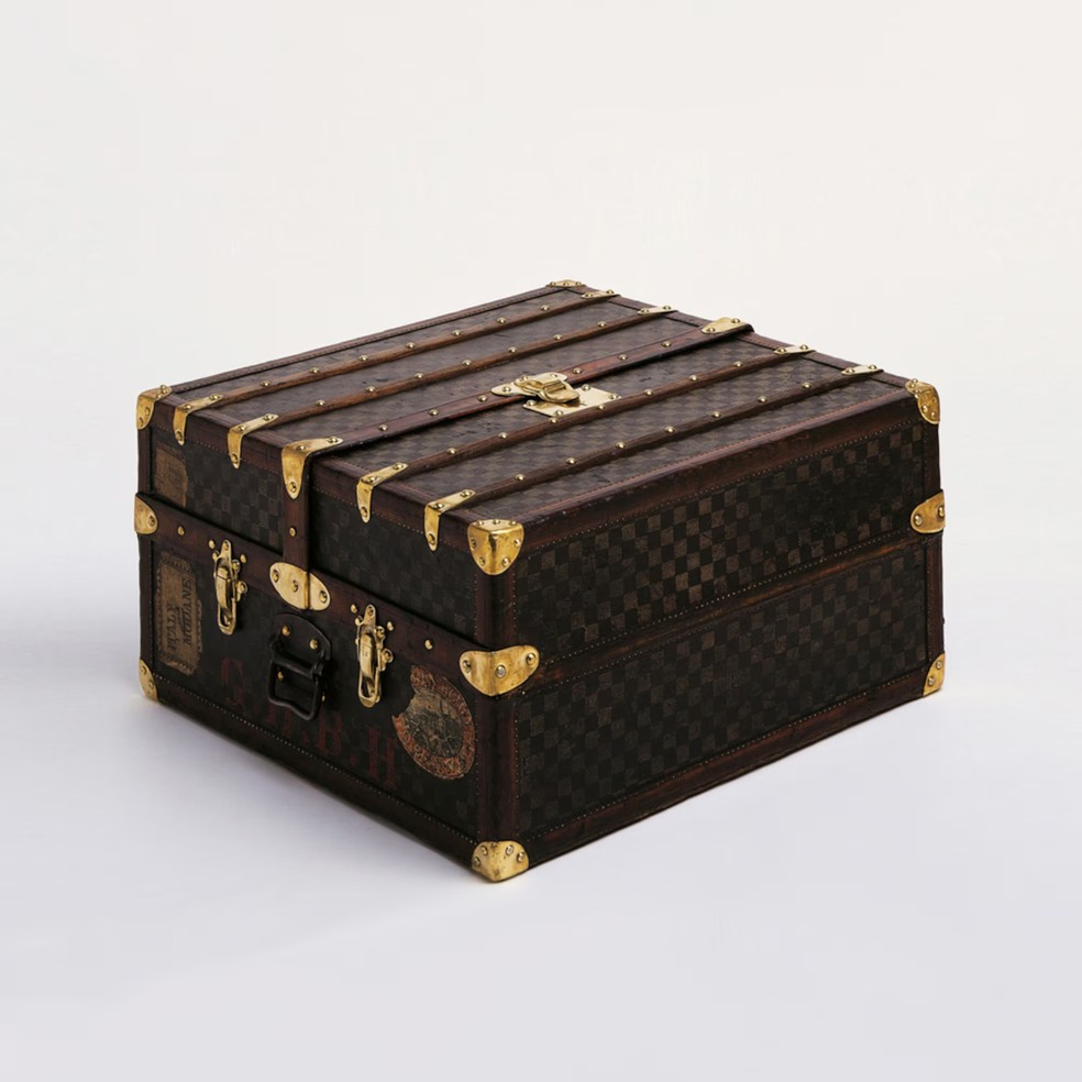 Baú Louis Vuitton — Foto: Reprodução/Site Louis Vuitton