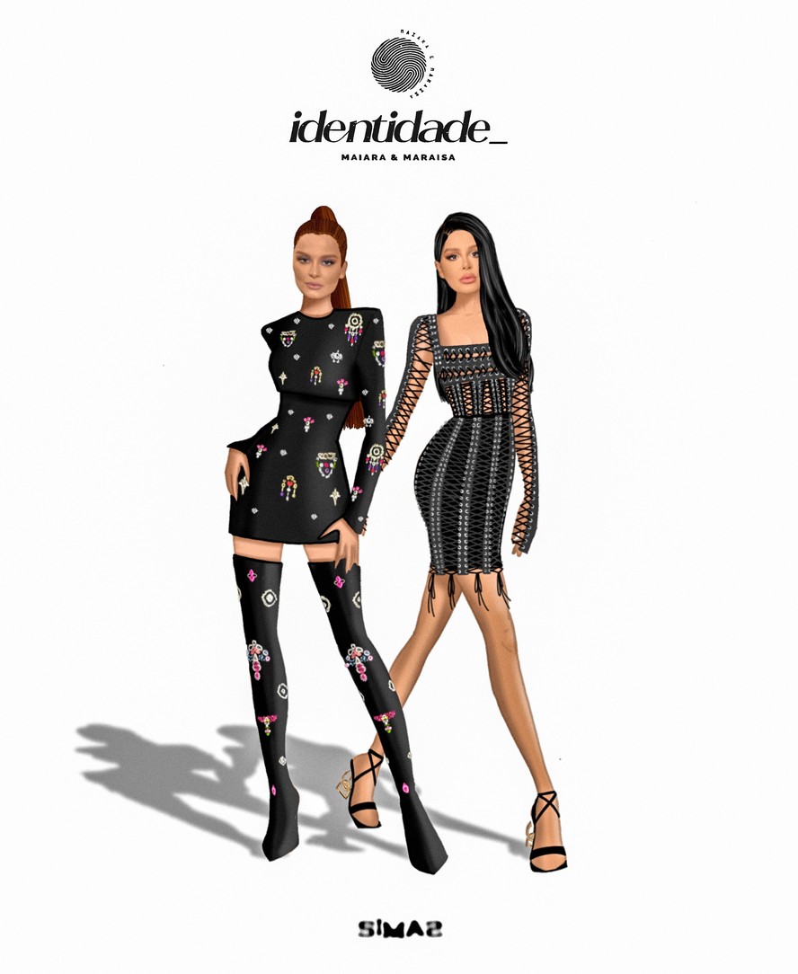 Maiara e Maraisa usam looks avaliados em 130 mil reais em gravação de DVD