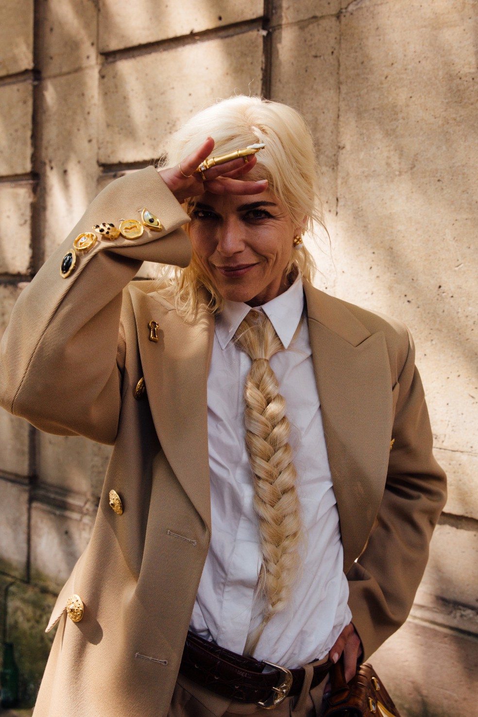Street style na alta-costura de Paris — Foto: Launchmetrics Spotlight