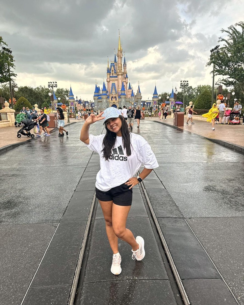 Ary Mirelle na Disney — Foto: Reprodução/Instagram
