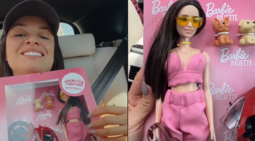 Juliette ganha versão Barbie após comentar que não teve a boneca na infância