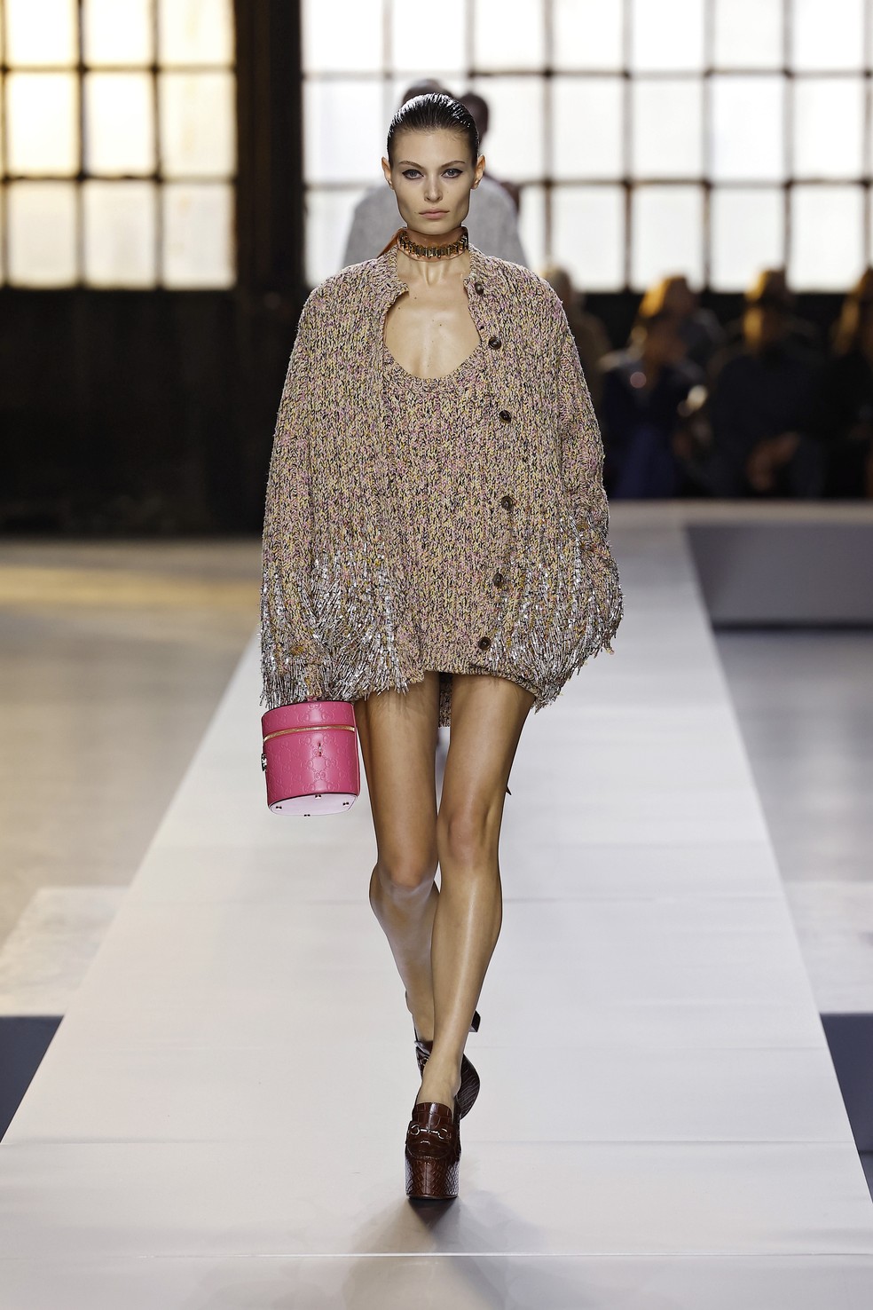 Gucci na Semana de Moda de Milão — Foto: Getty Images