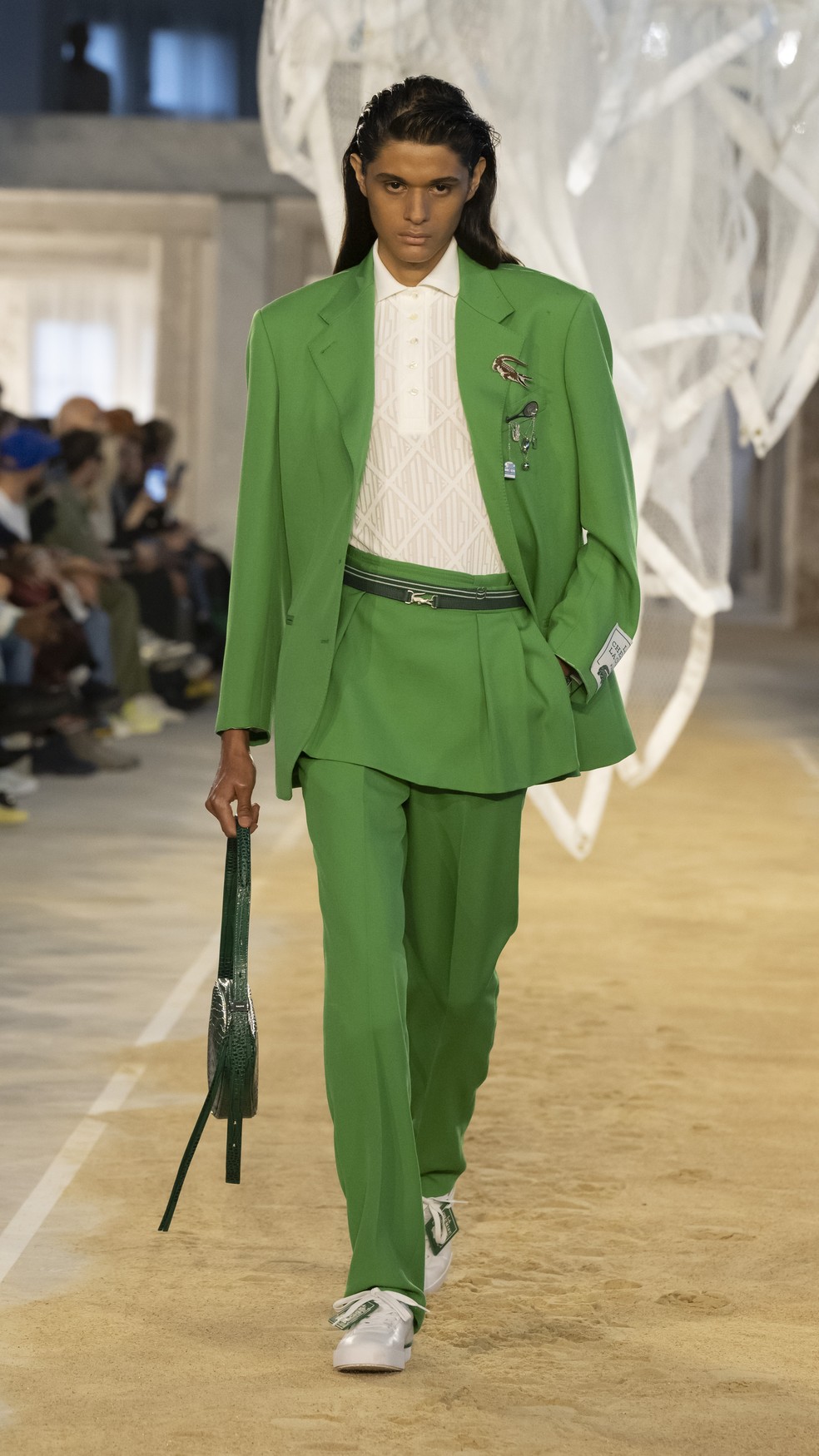 Lacoste, coleção primavera/verão 2025, Semana de Moda de Paris — Foto: Divulgação