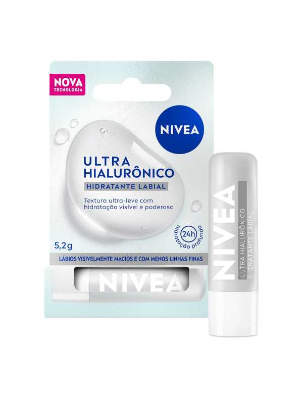 Hidratante labial Ultra Hialurônico Nivea