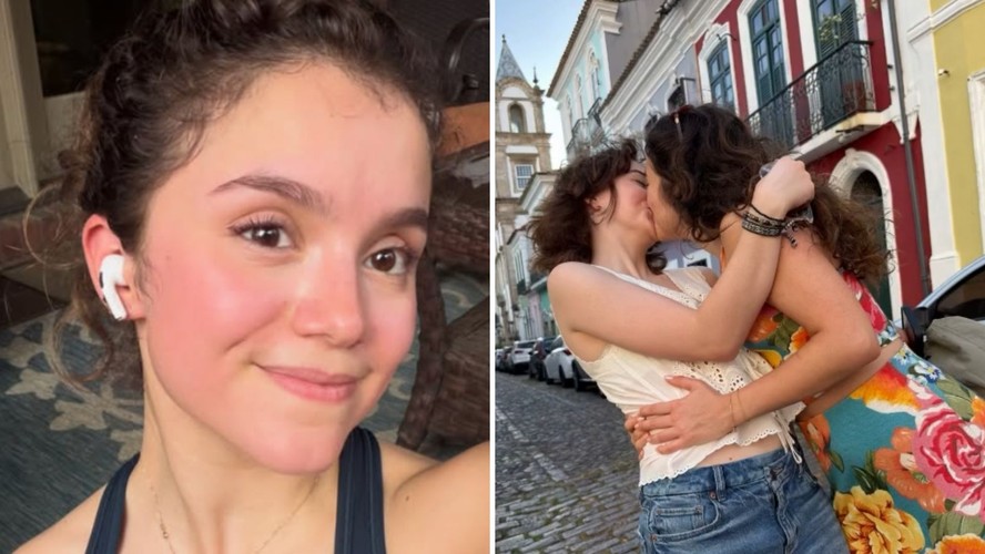 Elisa Annenberg-Paglia mostra beijão ao comemorar aniversário da namorada