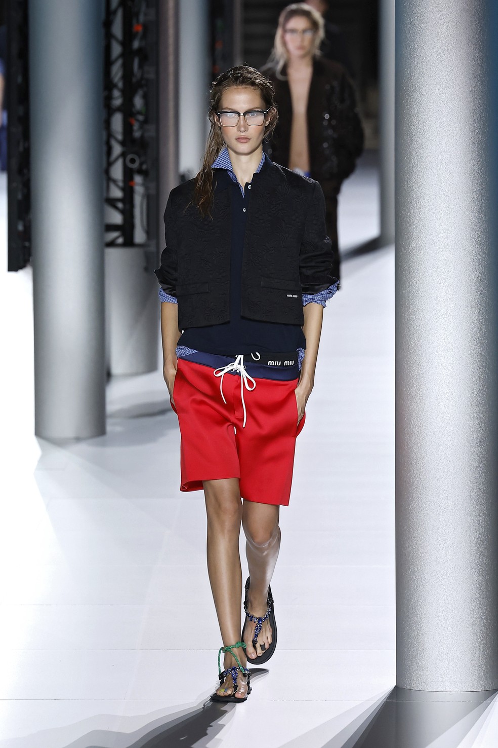 Semana de Moda de Paris: Miu Miu primavera/verão 2024 — Foto: Getty