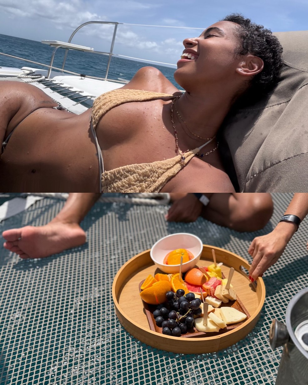 De férias, Gabz publica registros de viagem ao Caribe — Foto: Reprodução/ Instagram