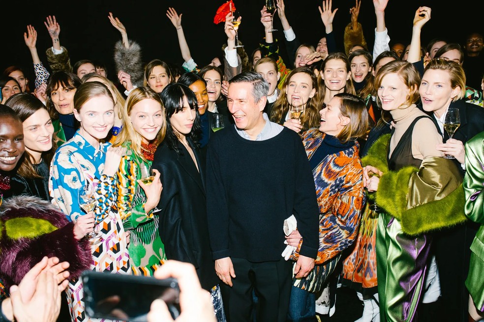 100º desfile da marca, em 2017 — Foto: Getty Images