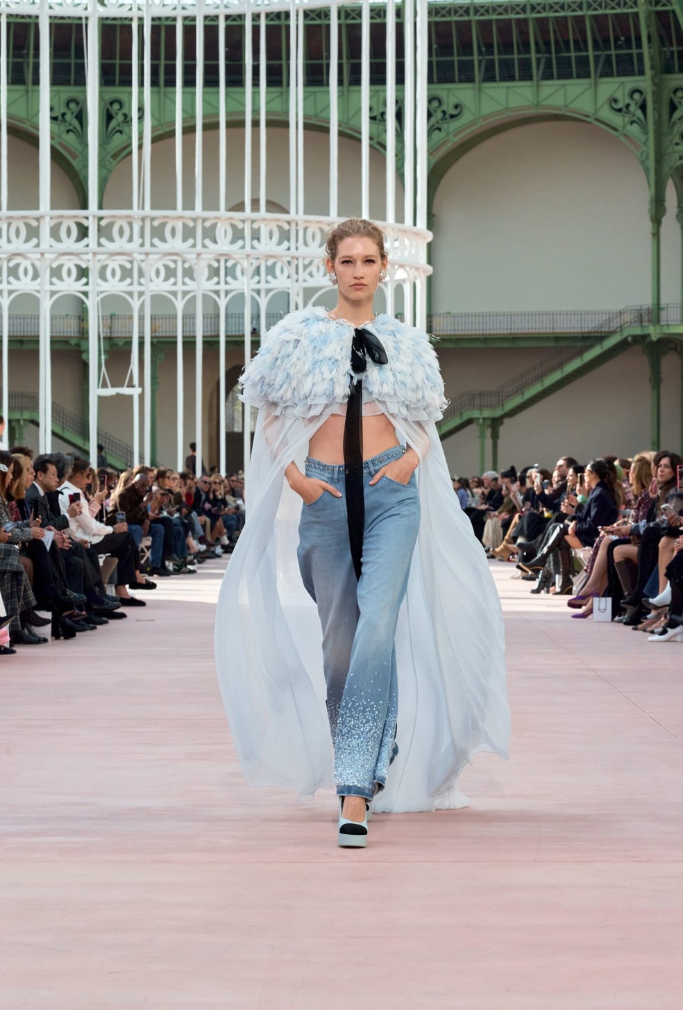 Chanel na Semana de Moda de Paris primavera verão 2025 — Foto: Divulgação