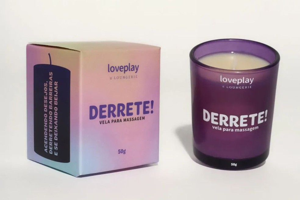 Vela de Massagem Beijável Frutas Vermelhas, de Loveplay — Foto: Divulgação