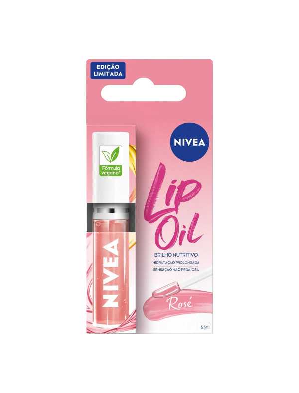 NIVEA Lip Oil Brilho Nutritivo Rosé