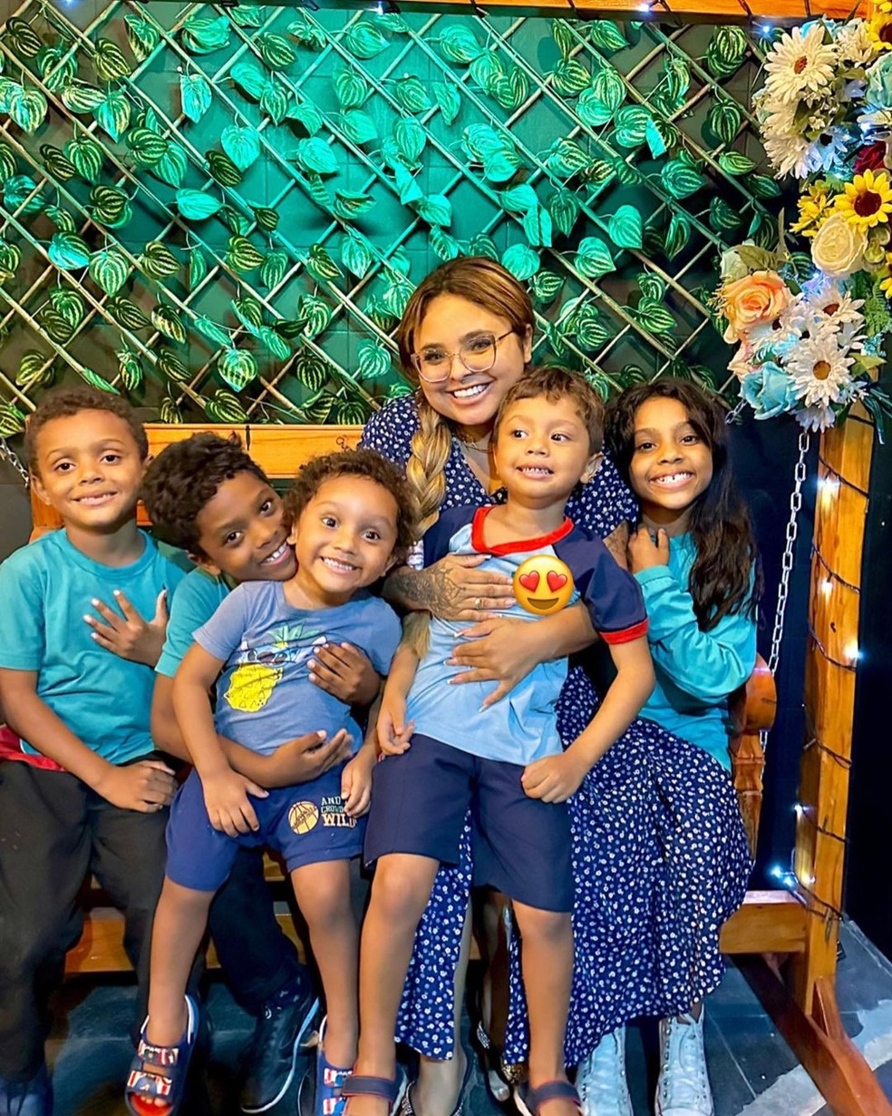 Influenciadora compartilha rotina com as crianças em seu Instagram — Foto: Reprodução/ Instagram