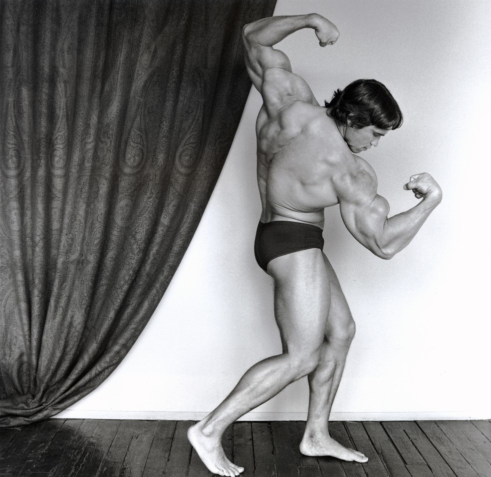 Arnold Schwarzenegger, 1976 — Foto: Robert Mapplethorpe