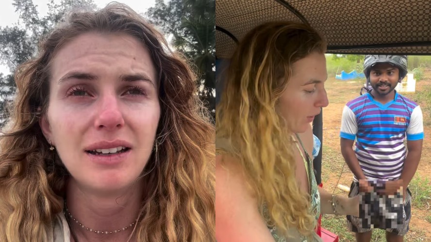 Mulher gravou momento em que é assediada em viagem