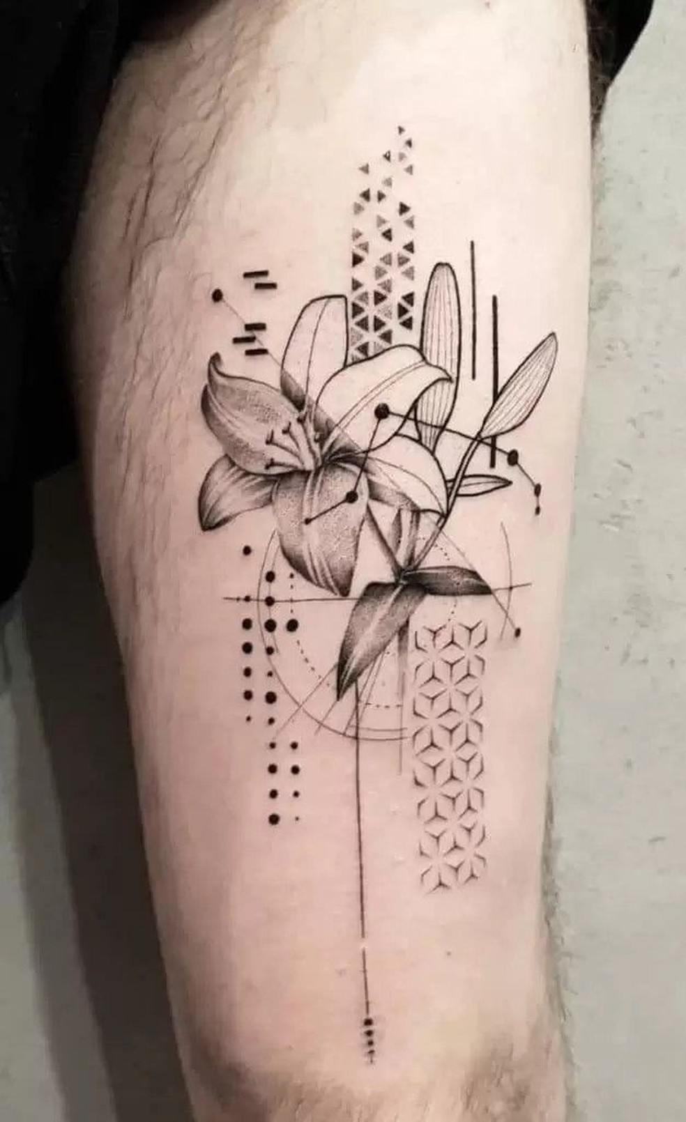 Coxa: Um padrão floral geométrico. — Foto: Reprodução/Pinterest
