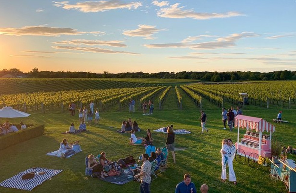  Wölffer Estate Vineyards nos Hamptons — Foto: Divulgação