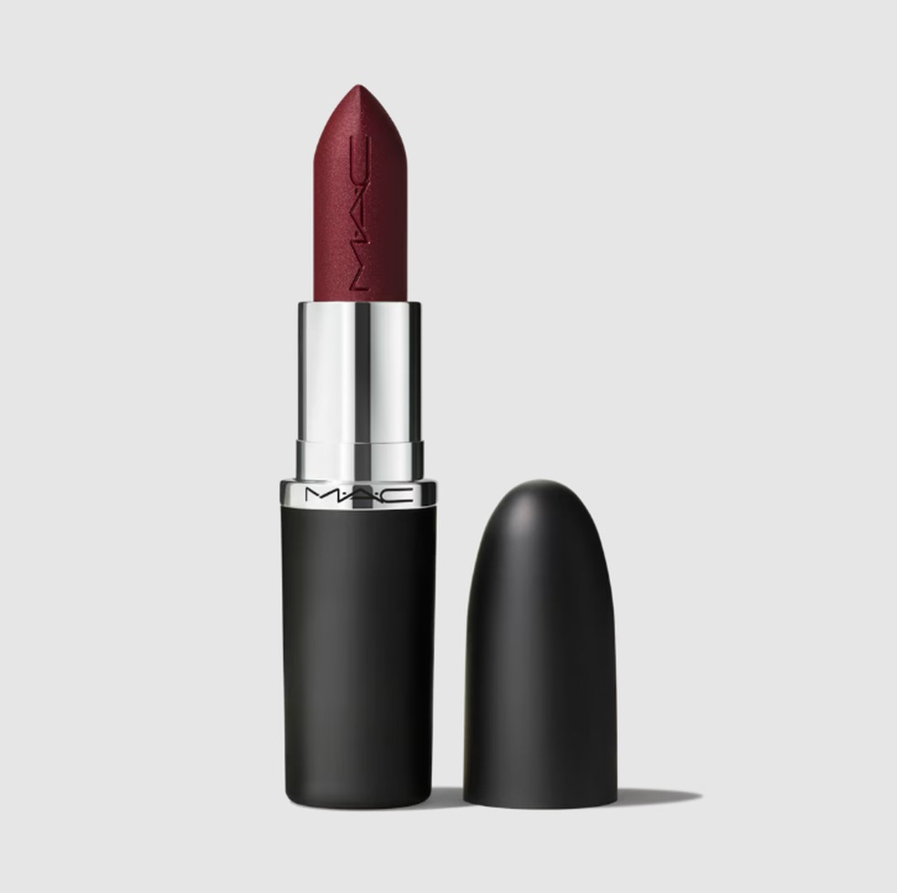 Batom matte Macximal Diva, MAC — Foto: Reprodução