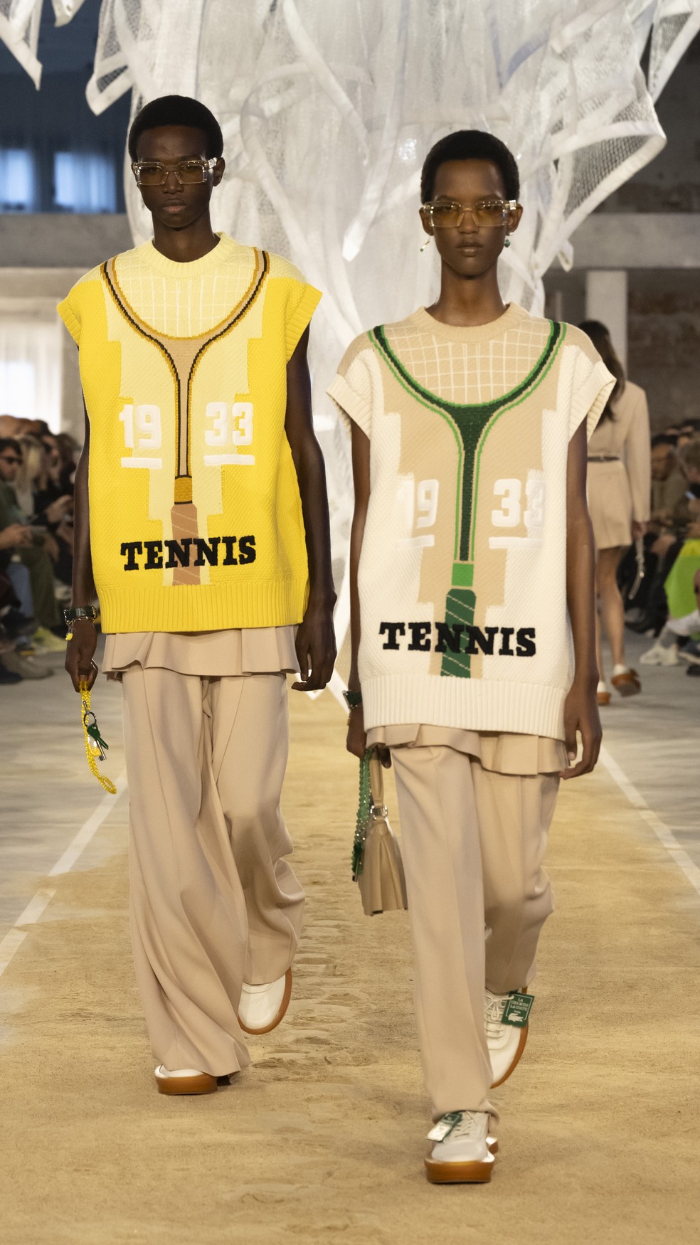 Lacoste, coleção primavera/verão 2025, Semana de Moda de Paris — Foto: Divulgação