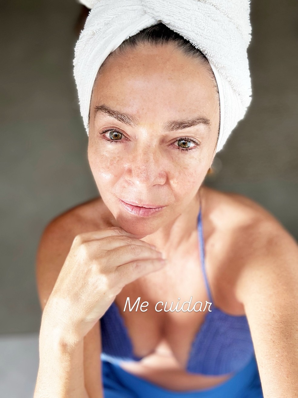Claudia Ohana compartilha momentos de sua intimidade — Foto: Reprodução/Instagram
