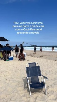 Mulher vai à praia pela 1ª vez e se choca ao flagrar Cauã Reymond ...