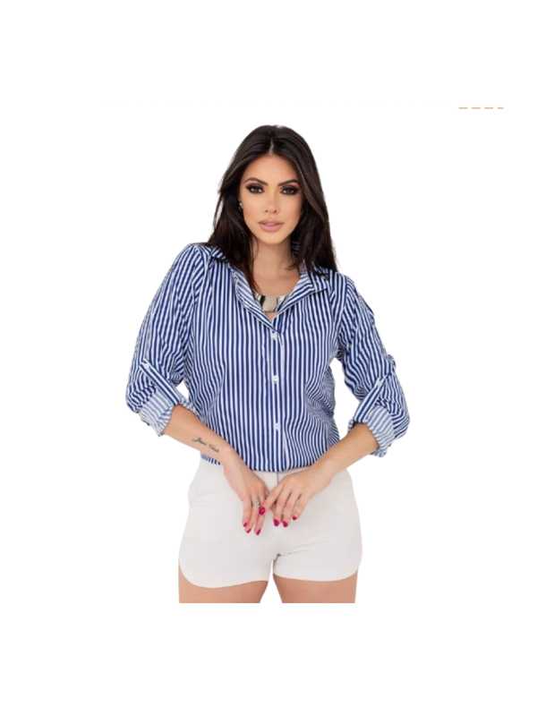 Camisa listrada Golden Tulip