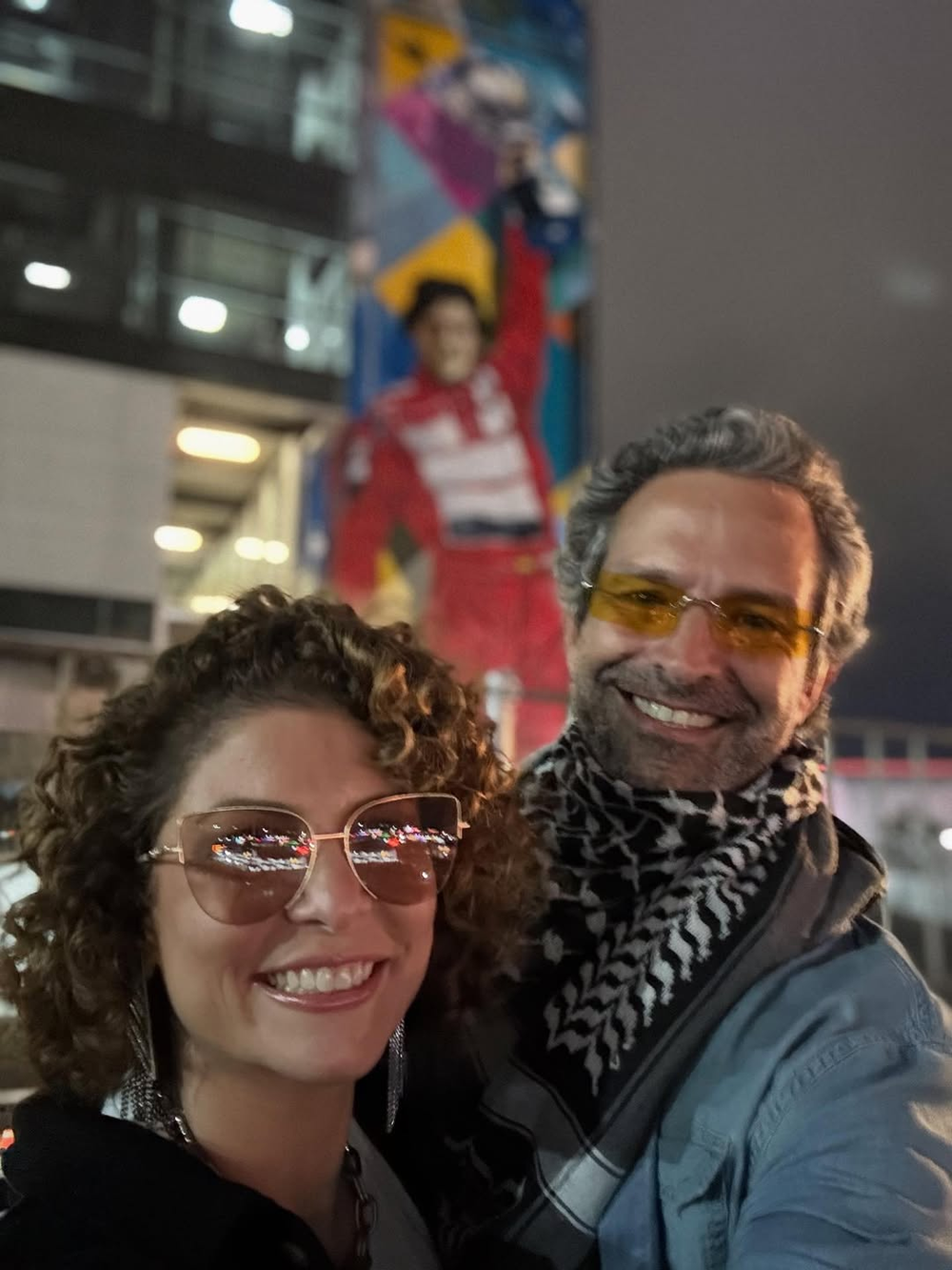 Bárbara Borges comemora aniversário de 44 anos de Iran Malfitano e se ...