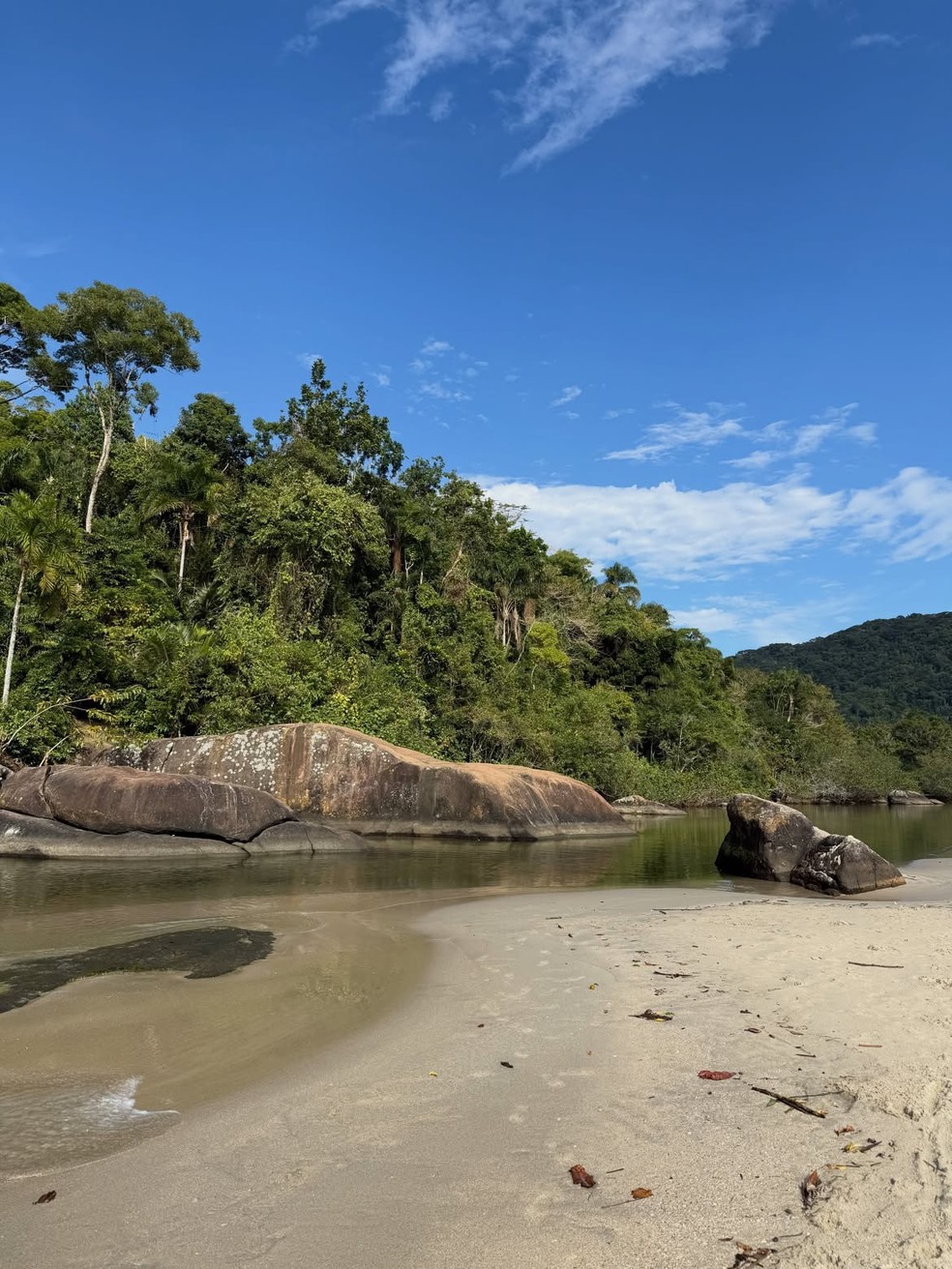 Carolina Portaluppi exibe paisagem — Foto: Reprodução/ Instagram @carolinaportaluppi