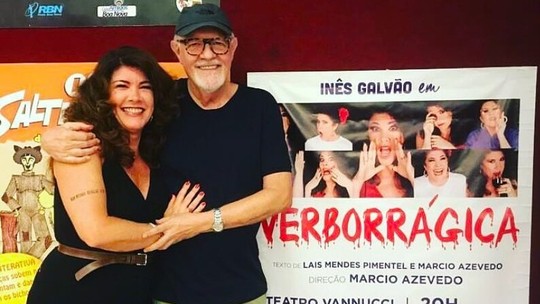 Quem é Inês Galvão, primeira mulher de Ney Latorraca?