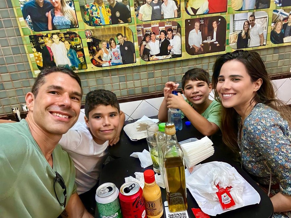 Wanessa Camargo foi casada com empresário Marcus Buaiz, com quem teve dois filhos — Foto: Reprodução Instagram