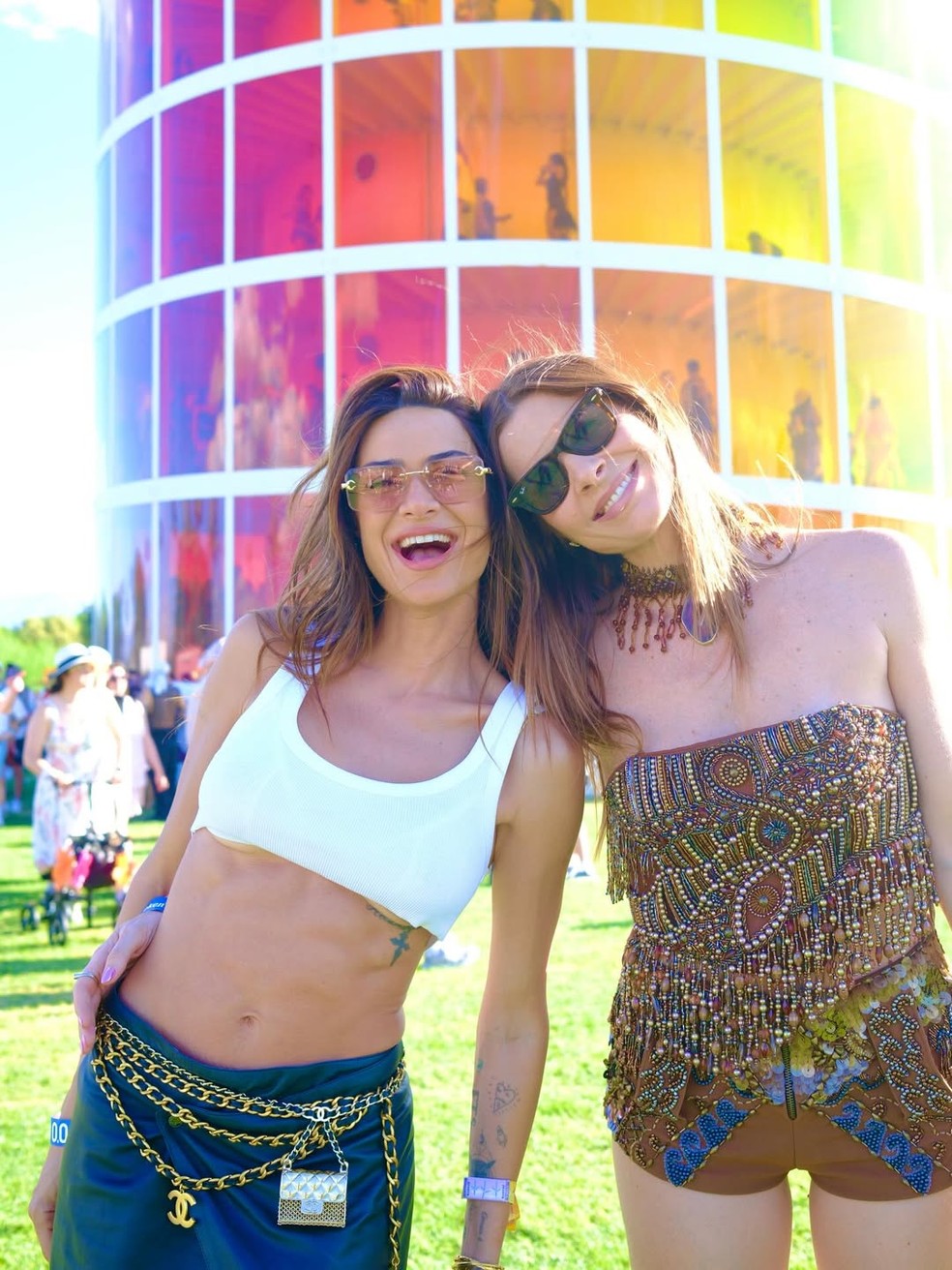 Thaila Ayala abriu álbum de fotos no Coachella — Foto: Reprodução/ Instagram