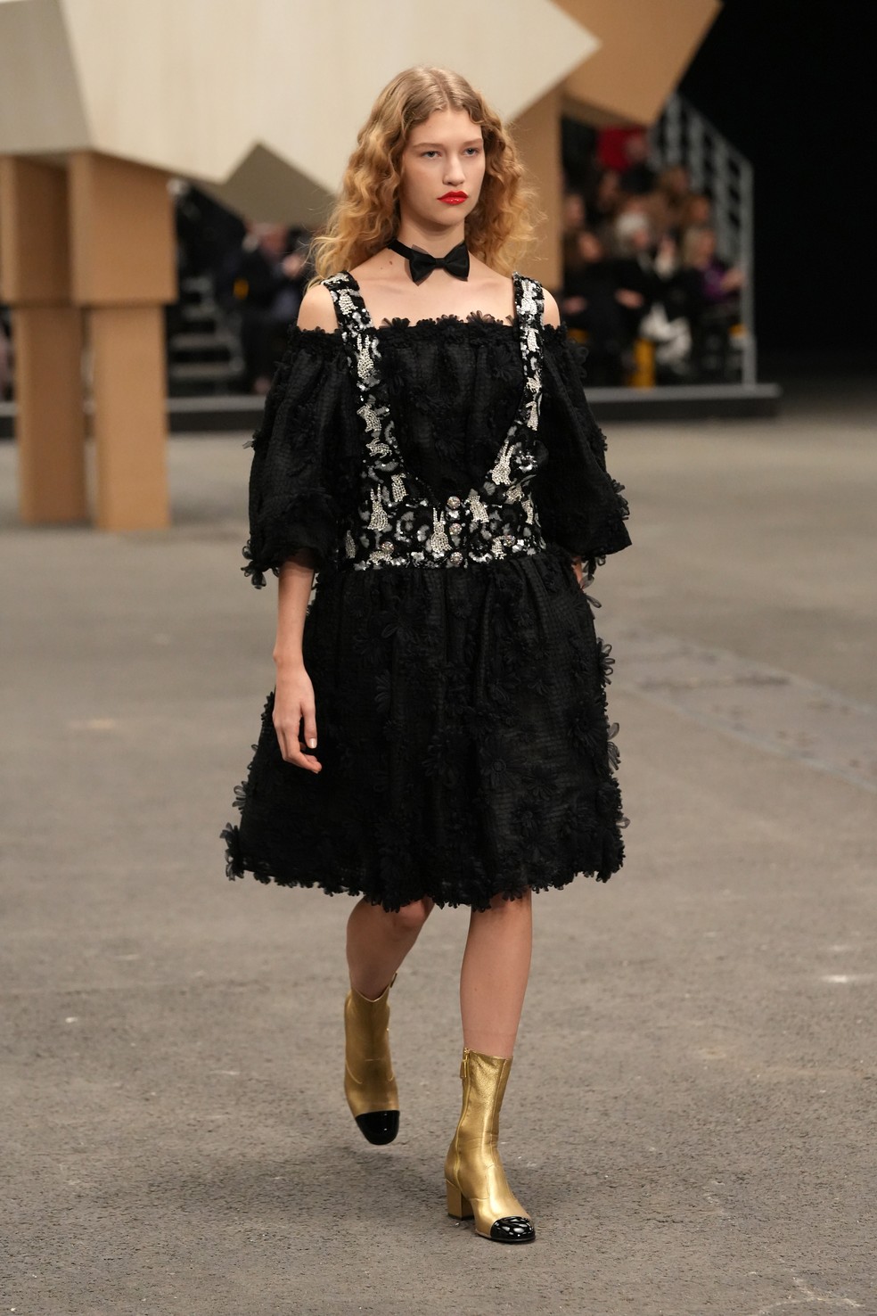 Chanel alta-costura primavera/verão 2023 — Foto: Getty