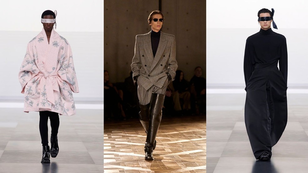 14 peças que queremos roubar já da semana de moda masculina para o nosso guarda-roupa — Foto: Divulgação: Dior e Louis Vuitton