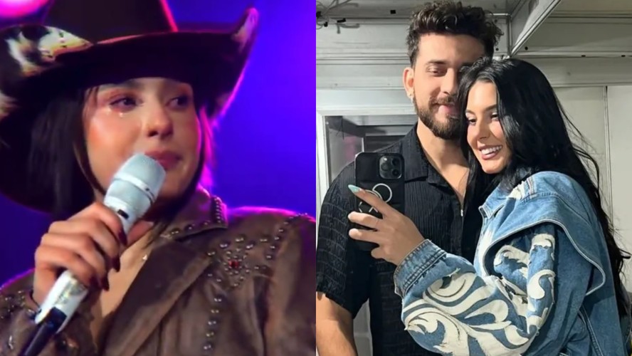 Ana Castela Chorando