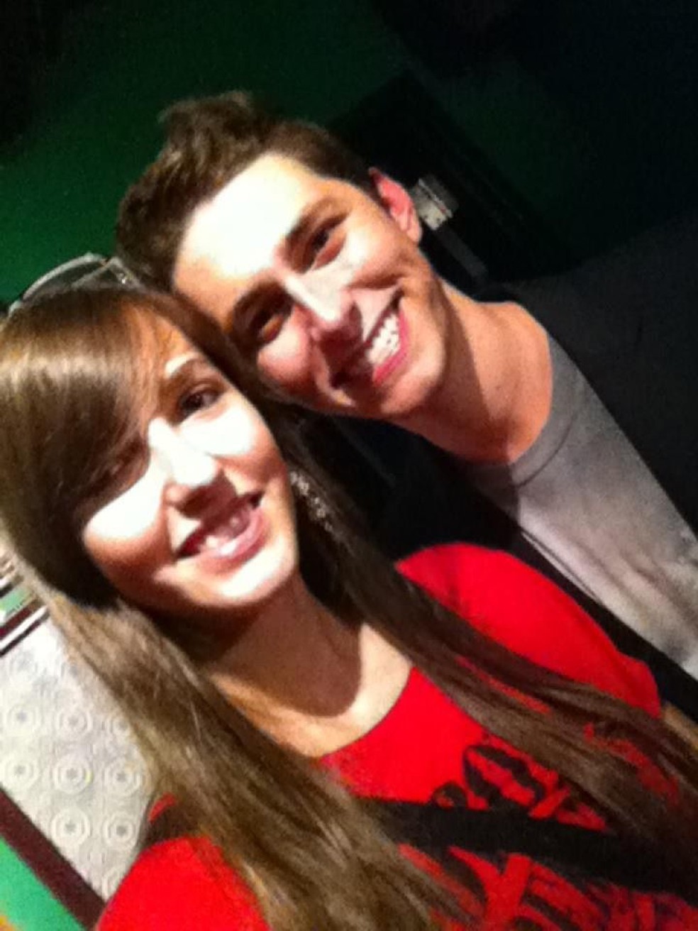 Natália e Eric na época que o grupo estava em atividade — Foto: Arquivo Pessoal
