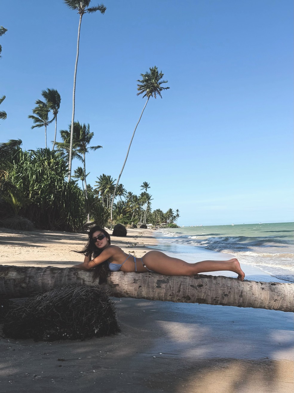 Duda Guerra com óculos escuros — Foto: Reprodução/ Instagram @dudaa.guerra