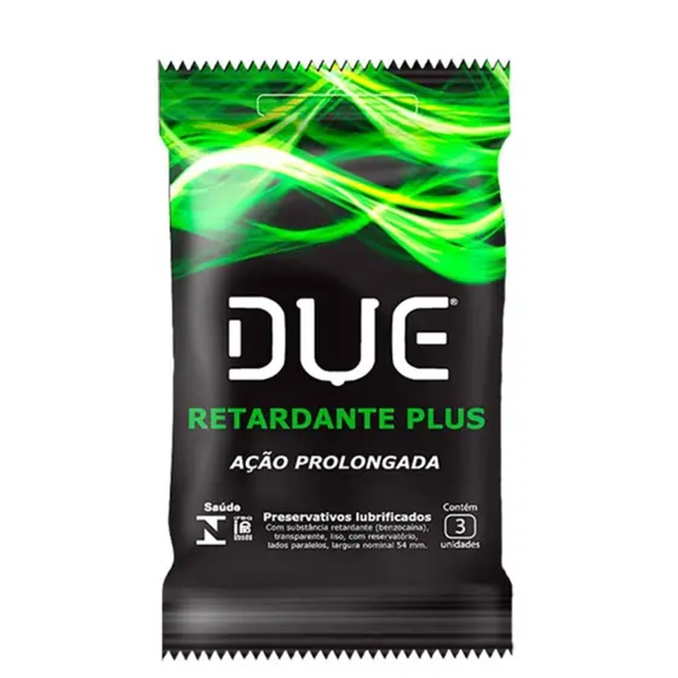 Preservativo Retardante Plus Due — Foto: Divulgação