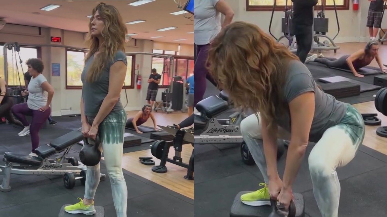 Leticia Spiller partilha rotina de exercício físico e foco na saúde