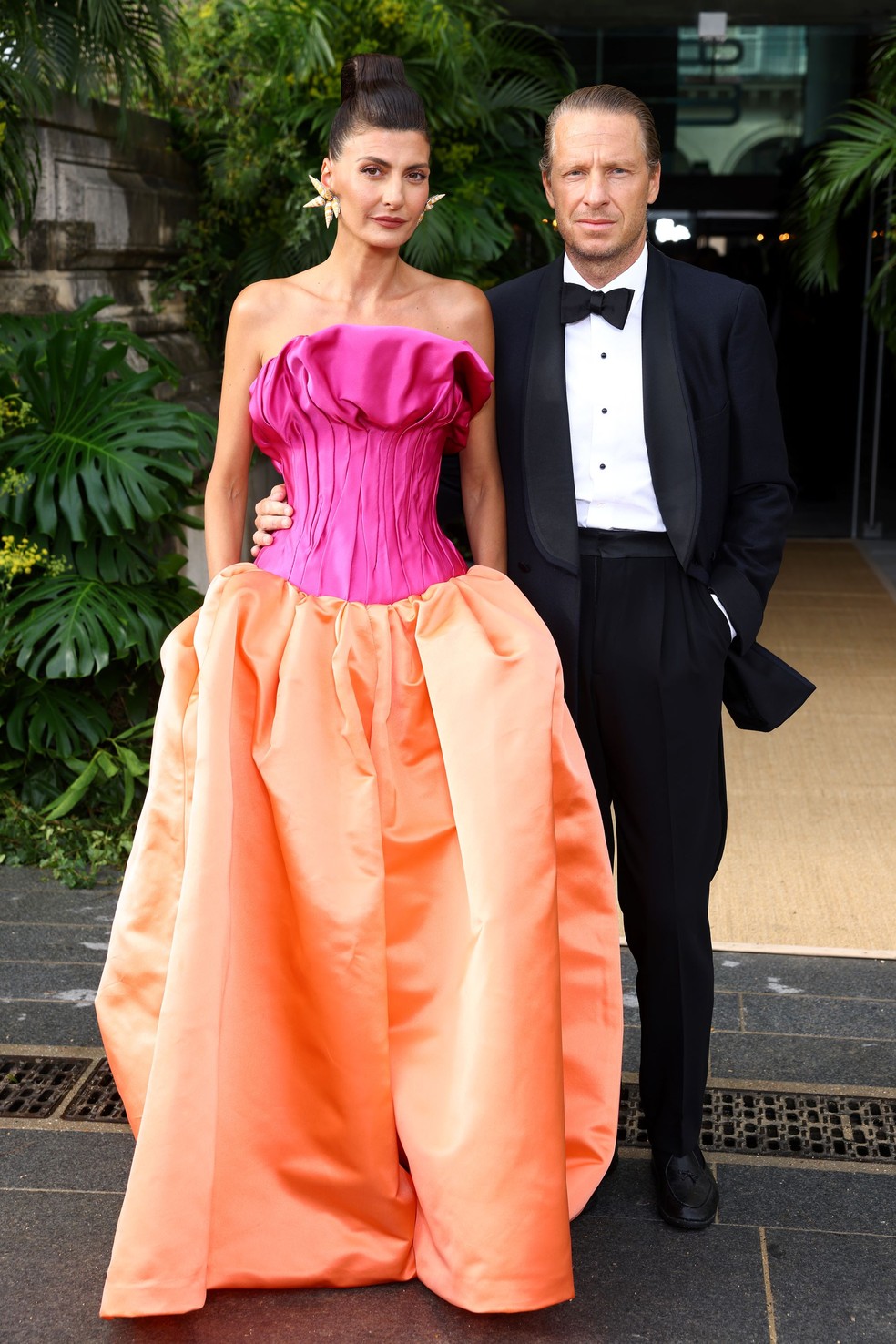 Giovanna Battaglia Engelbert e Oscar Engelbert — Foto: Getty Images