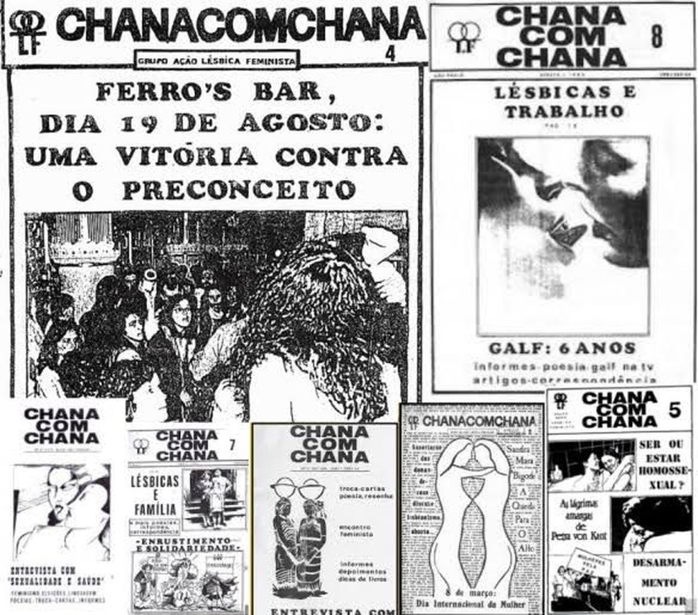 Chanacomchana foi um importante boletim para o movimento lésbico dos anos 80 — Foto: ©Míriam Martinho