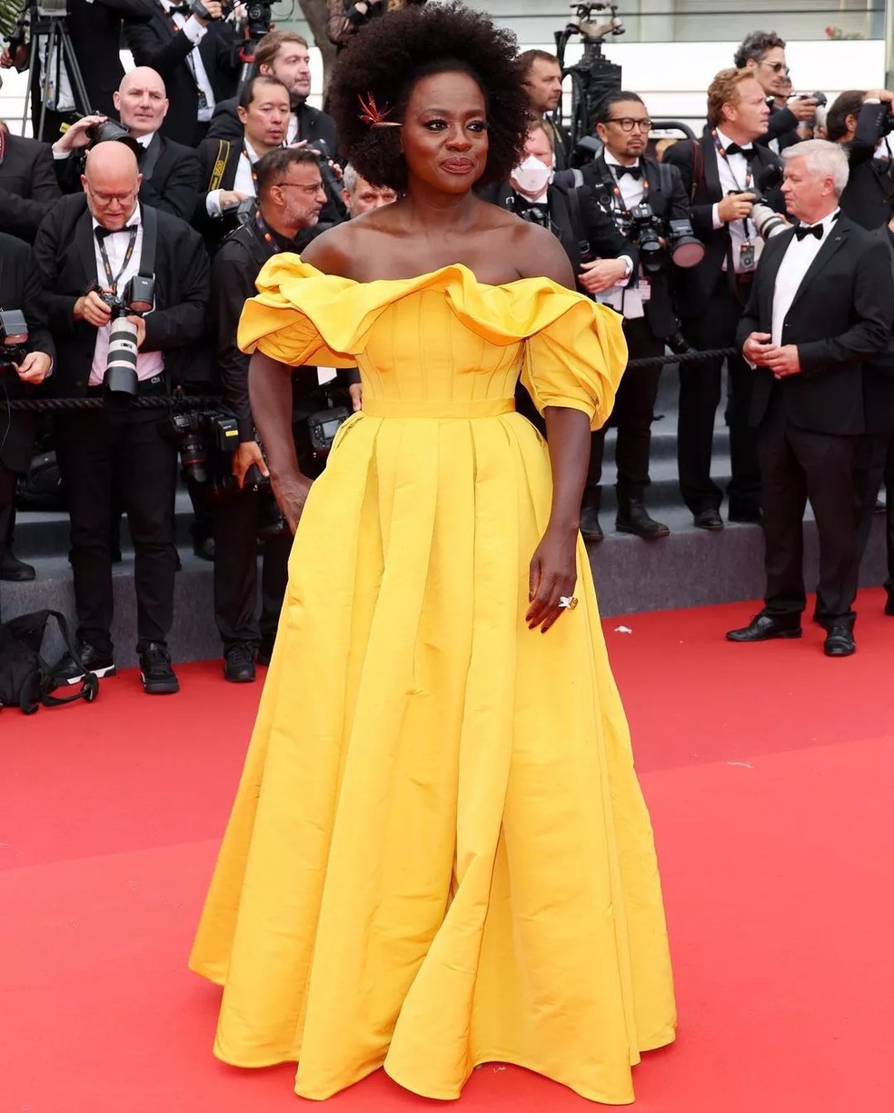 Cannes: Viola Davis (2022) — Foto: Getty