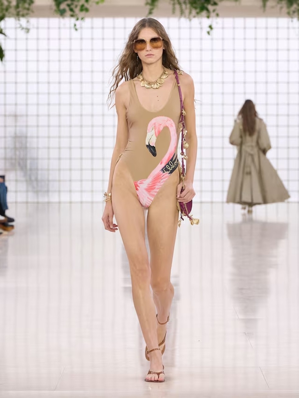 Chloé, coleção primavera verão 2025, na Semana de Moda de Paris — Foto: Reprodução