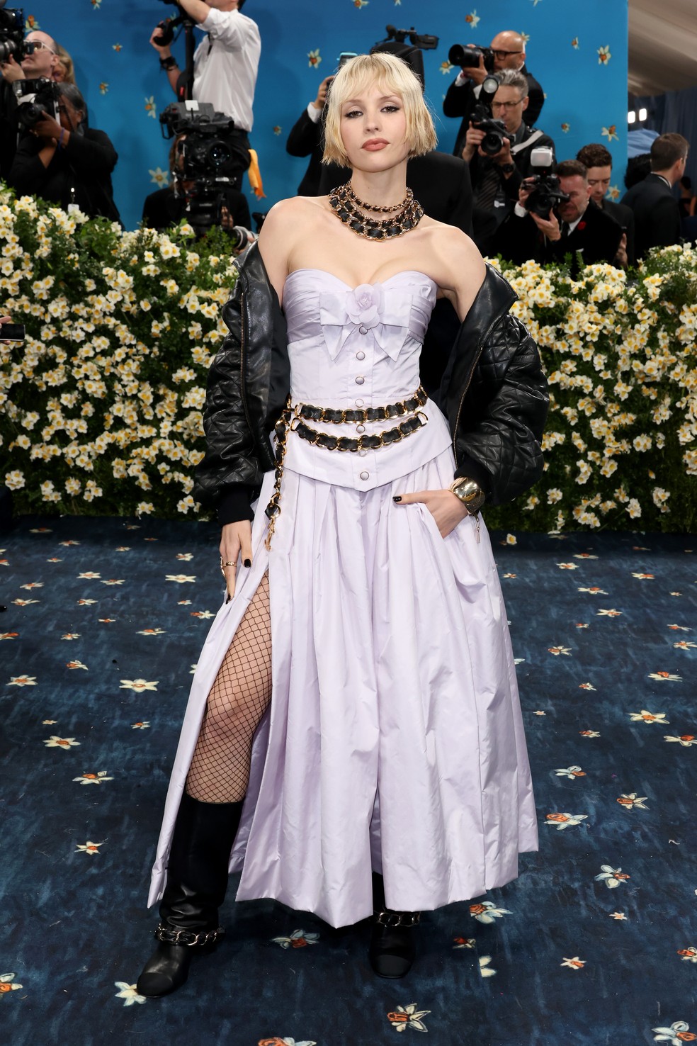Angèle no Met Gala 2025 — Foto: Getty Images