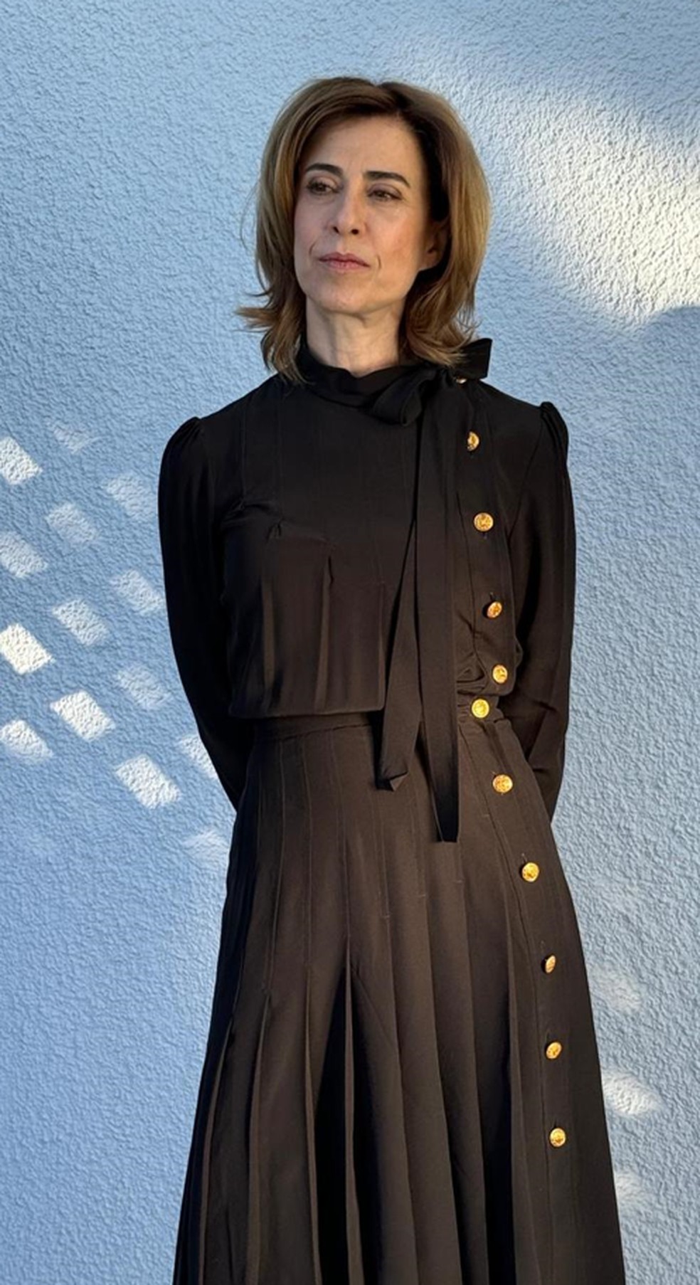 Fernanda Torres usa Louis Vuitton para evento em Los Angeles — Foto: Divulgação