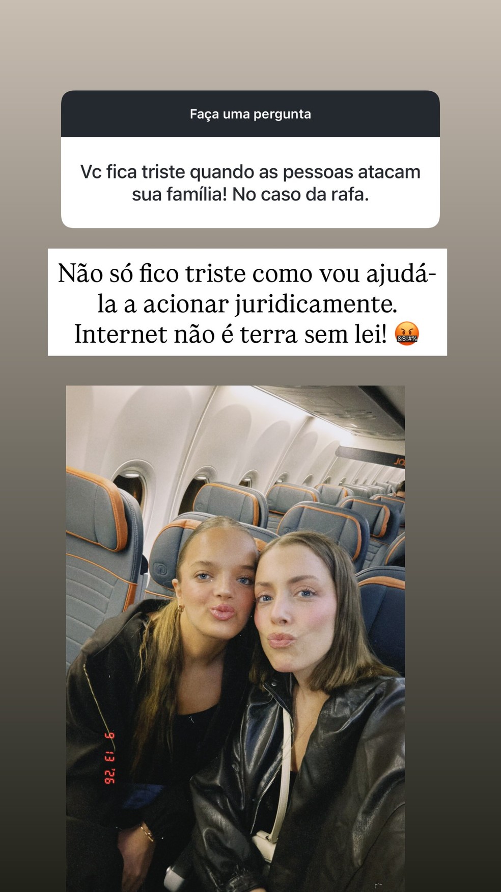 Fabiana Justus ajudará Rafa Justus a ir à Justiça após ataques — Foto: Reprodução/ Instagram @fabianajustus